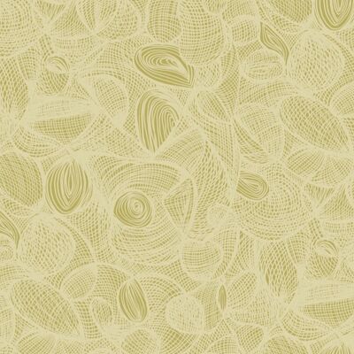 Scribble Wallpaper - Almond - sample