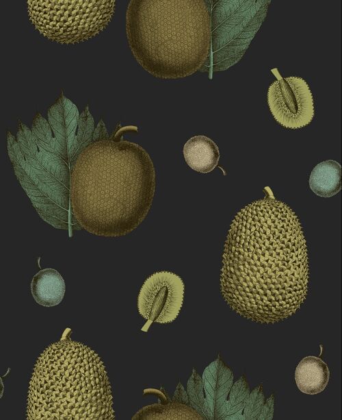 Tropical Fruit Wallpaper - Jackfruit - roll