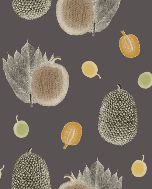 Tropical Fruit Wallpaper - Sharon Fruit - Sample