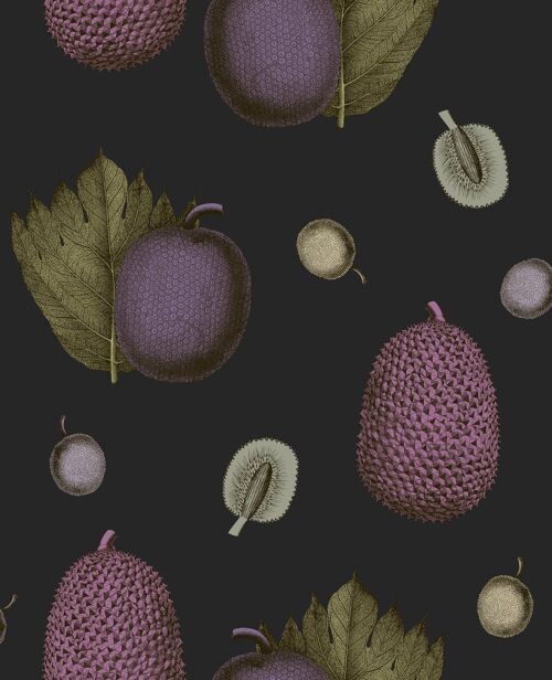 Tropical Fruit Wallpaper - Fig - Sample