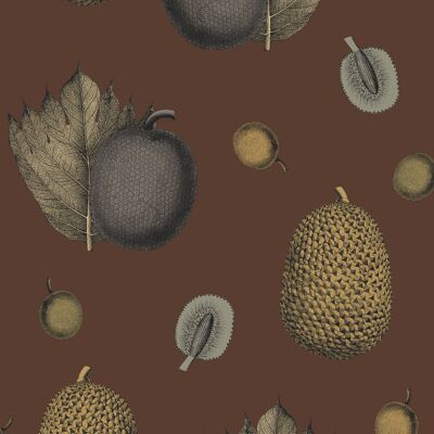 Papier Peint Fruits Tropicaux - Hickory - Échantillon
