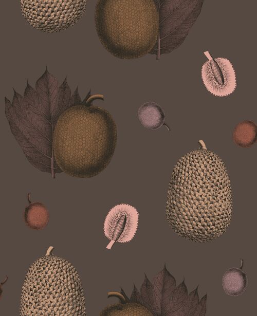 Tropical Fruit Wallpaper - Carob - Sample