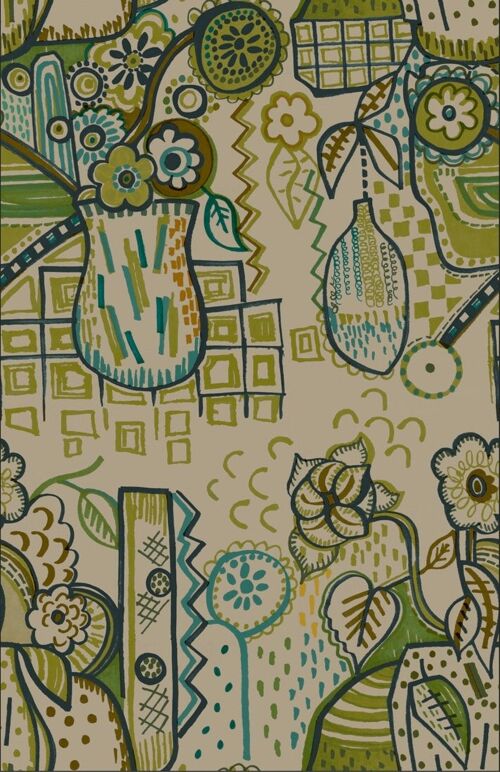 Still Life Wallpaper - Euphorbia - roll