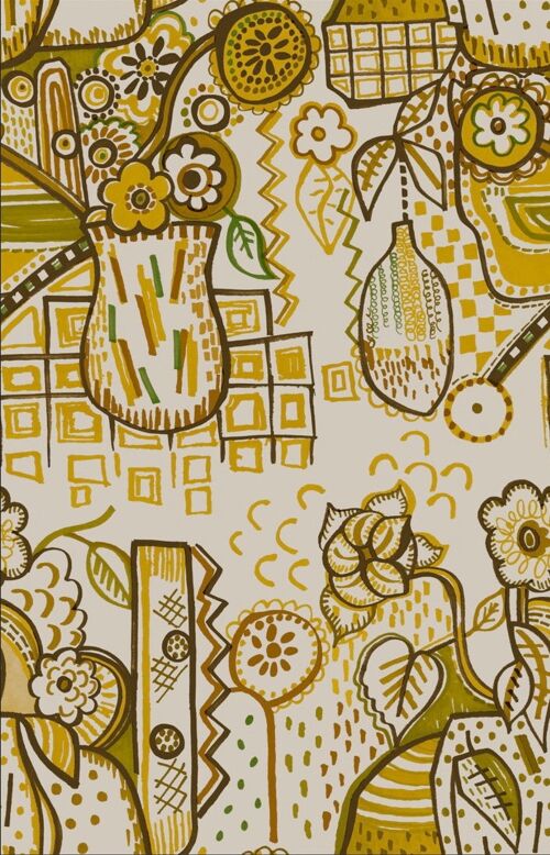 Still life Wallpaper - Mustard Seed - Mustard seed - roll