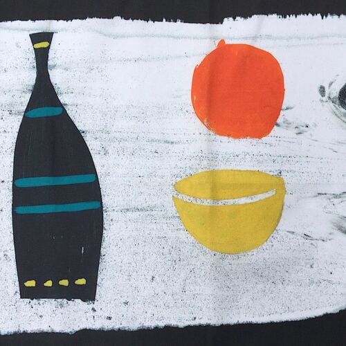 Grey Bottle Tea Towel