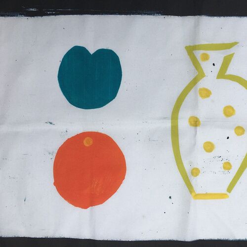 Yellow Jug Tea Towel