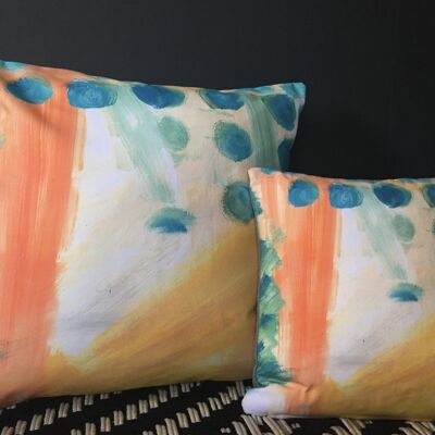 Dots + Dashes Cushion - 45cms square