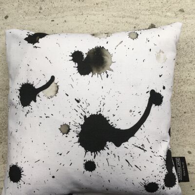 Einfarbige abstrakte Kissen - 28 cm - Splatter