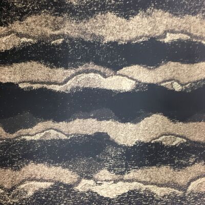 Bedrock Zircon + Topaz Wallpaper - Sample