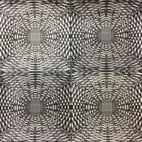 Woven Metal Industrial wallpaper