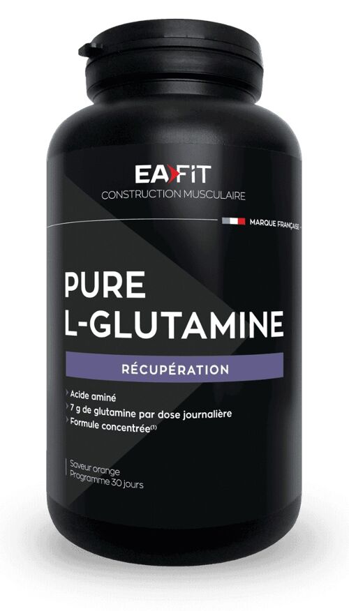 PURE L-GLUTAMINE 243 g - Orange