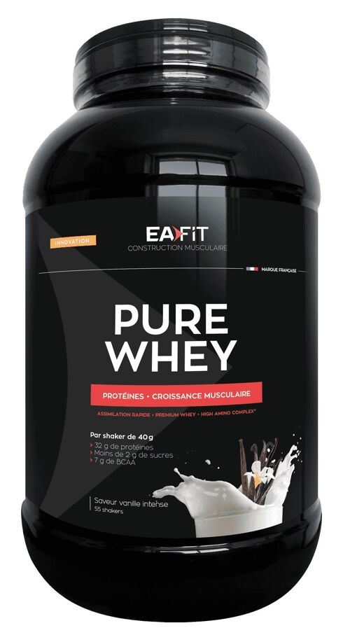 PURE WHEY Vanille Intense 2,2 kg