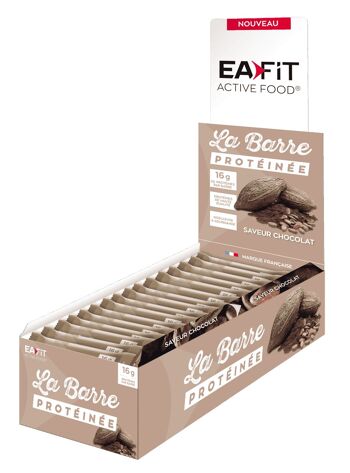 LA BARRE PROTEINEE Chocolat Présentoir x24 1
