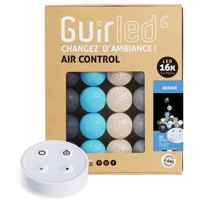 Avatar Remote Control Light garland with USB LED cotton balls - 16 balls