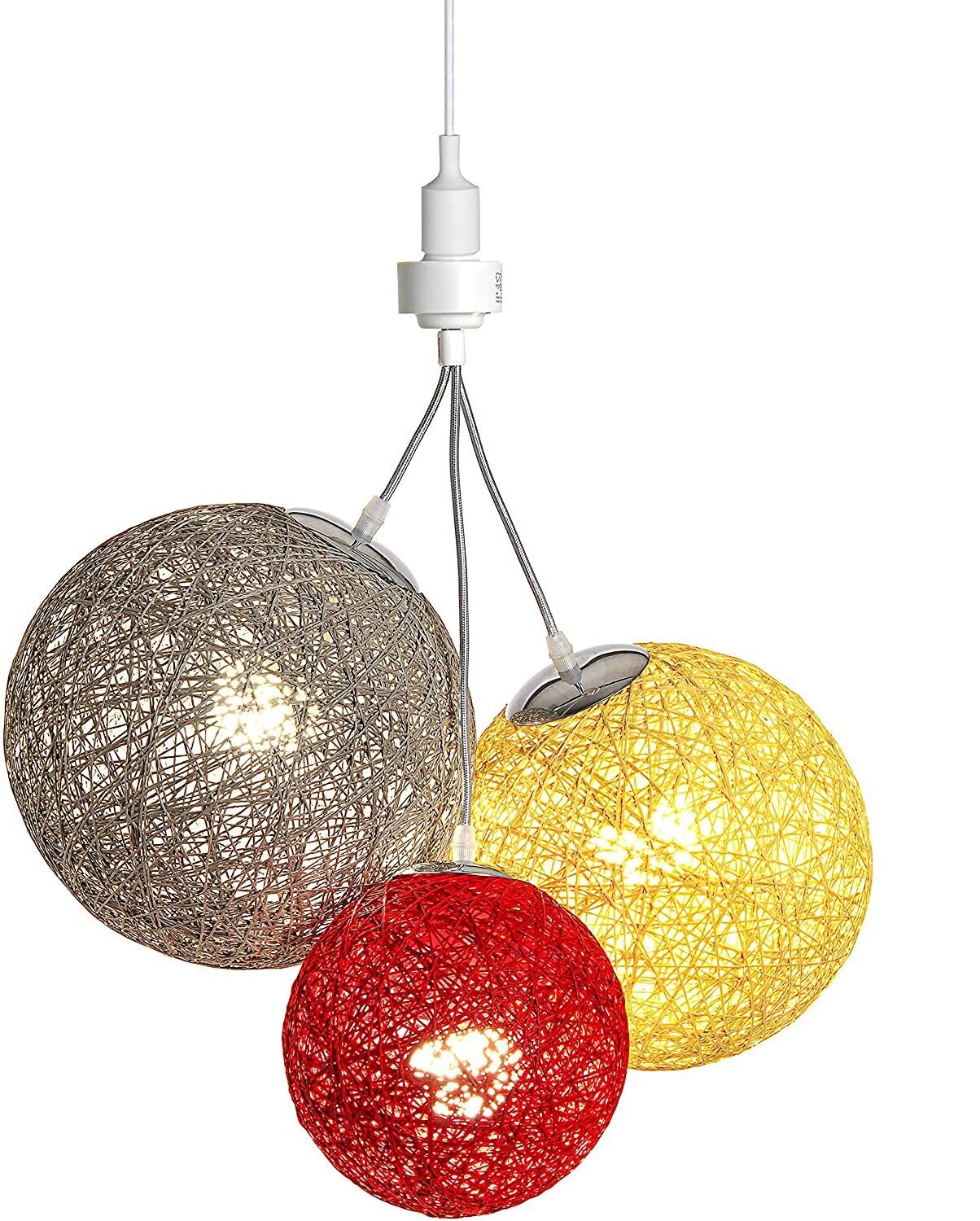 Bahia Pendelleuchte 3 LED-Kugeln E27