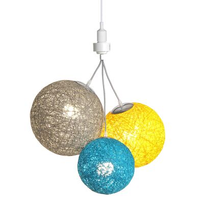 Nordic Luminaire Suspension 3 LED balls E27