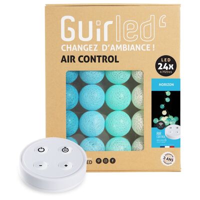 Horizon Remote Controlled USB LED cotton ball light garland - 24 balls