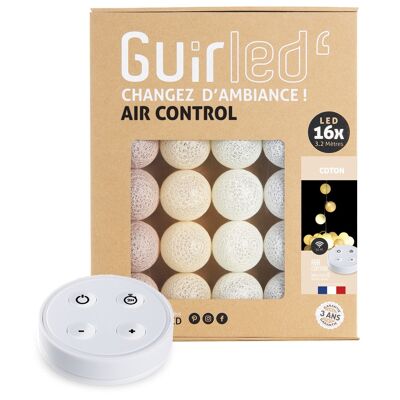 Cotton Remote Control Light garland with USB LED cotton balls - 16 balls