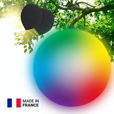 Premium LED RGB Sphere Waterproof & Solar Remote Control Light Ball