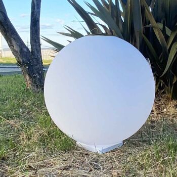 Sphère Premium LED RGB Boule lumineuse Étanche & Solaire télécommandée 12