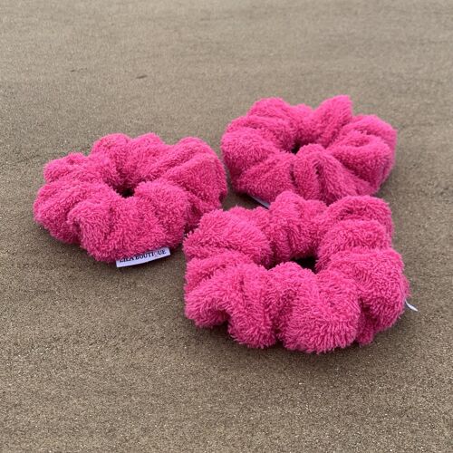 Lila Pink Spa Scrunchie