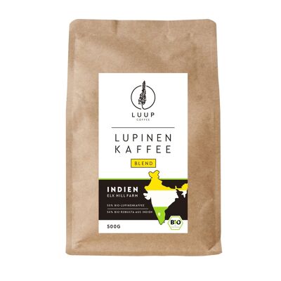 Miscela di caffè lupino India | 500 g| terra (vecchio design)