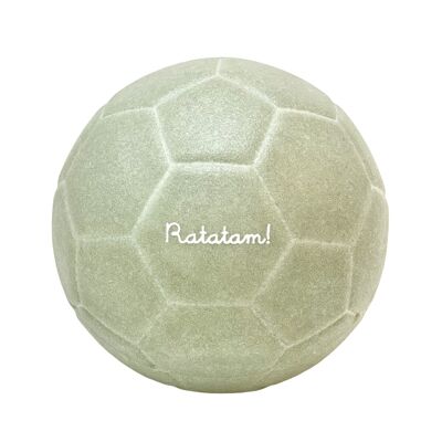 Pelota mano verde 14 cm