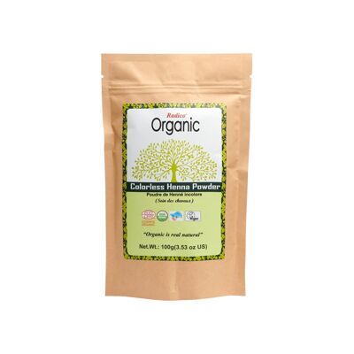 Indian Organic Colorless Henna Powder | Professional (100g)