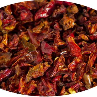 Paprika flakes red 9 x 9 mm - 1kg spices