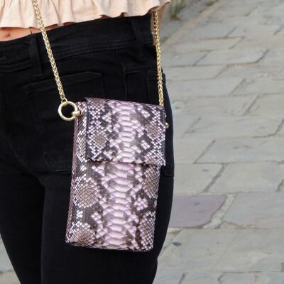 Mauve pink EMME bag