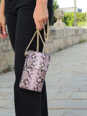 Sac EMME rose mauve 2