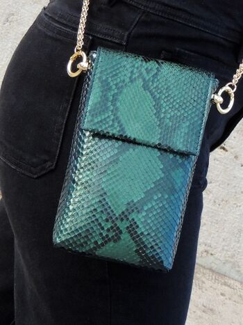 Sac EMME vert brillant 2