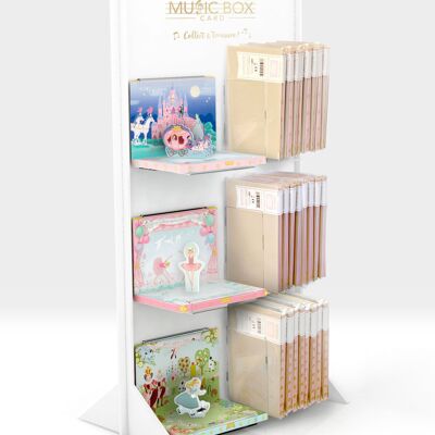 Counter Display Unit - One Sided (3 Free Display Card Incl)
