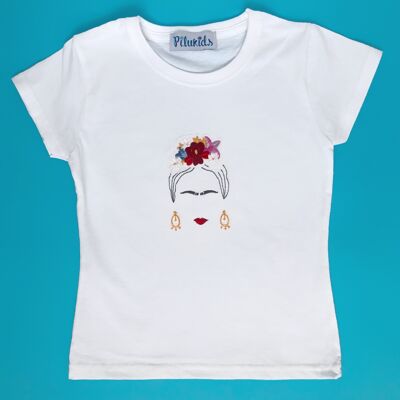Camiseta de Frida Kahlo para niñas