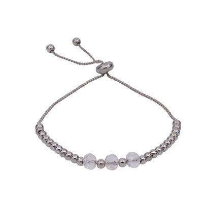 Aura Crystal Contemporary Drawstring Bracelet DB1308