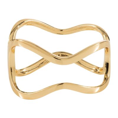 Zaha Abstract Hinged Bracelet DB1346