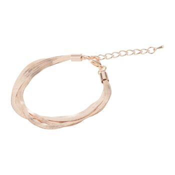 Bracelet fermoir multi-rangs Donna DB1439S