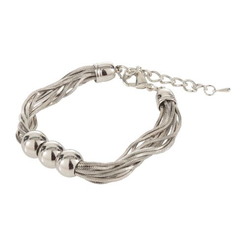 Donna Clasp Bracelet - Gunmetal Black