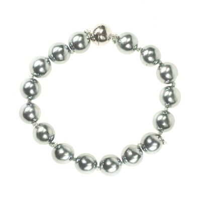 Audrey Mother Of Pearl Beaded Magnetic Bracelet DB1651B