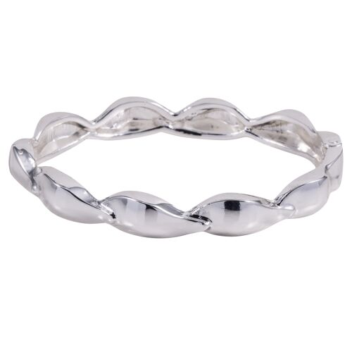 Zaha Abstract Contemporary Hinged Bracelet DB1681A