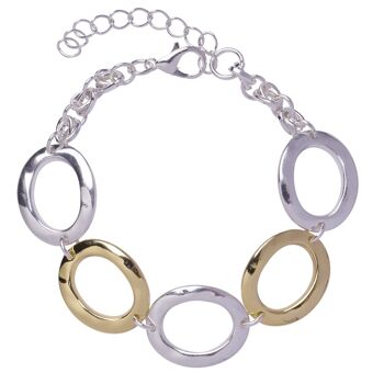 Bracelet Fermoir Contemporain Géo Géométrique DB1845S