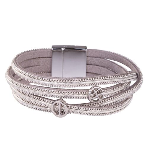 Eternal Suede Magnetic Clasp Bracelet DB1852