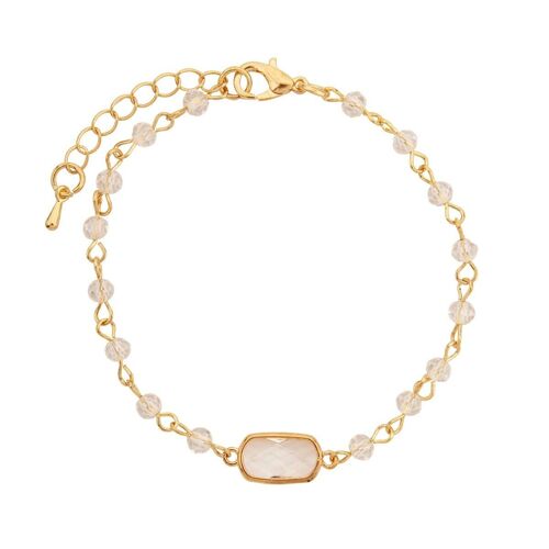 Venus Crystal Natural Clasp Bracelet DB1894F