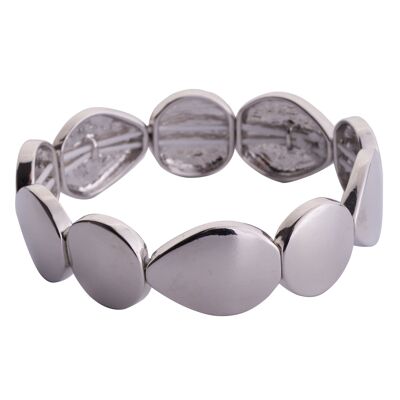 Geo Contemporary Style Geometric Elasticated Bracelet DB1900K