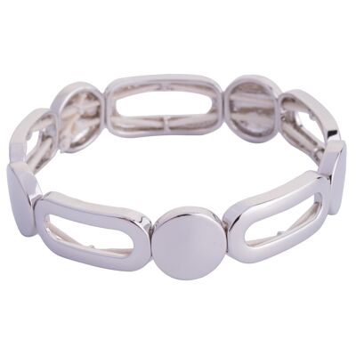 Geo Contemporary Style Geometric Elasticated Bracelet DB1903S