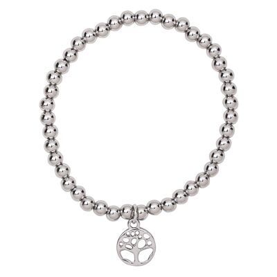 Emily Contemporary Tree Of Life Elasticated Bracelet DB1914K