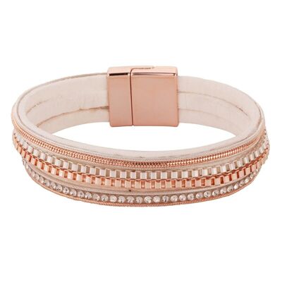 Eternal Suede Crystal Magnetic Bracelet DB1932A