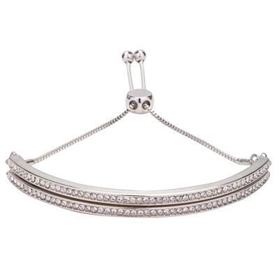 Keira Multi-Row Crystal Drawstring Bracelet DB1957K