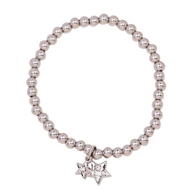 Emily Crystal Star Elastisches Armband DB1959S