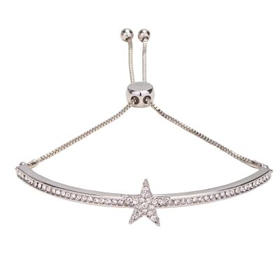 Keira Crystal Star Drawstring Bracelet DB1963S